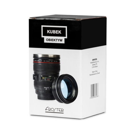 Kubek Obiektyw – Czarny: Designerski Gadżet dla Miłośników Fotografii Kubek Obiektyw – Czarny: Designerski Gadżet dla Miłośników Fotografii