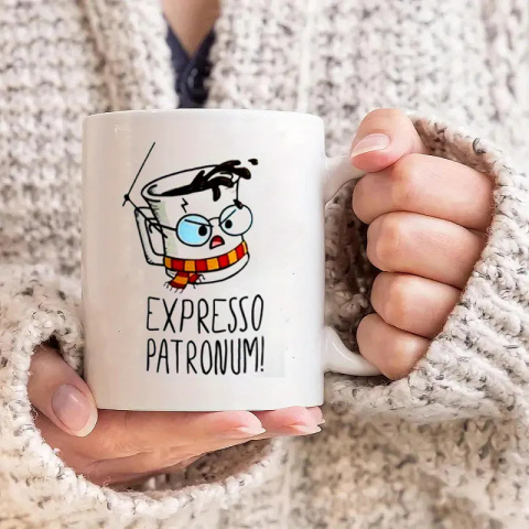 Kubek ceramiczny Expresso Patronum Kubek ceramiczny Expresso Patronum